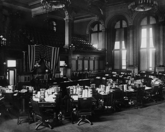 State Senate Chamber, ca. 1919