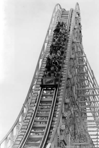 Rollercoaster at Adventureland Rollercoaster at Adventureland