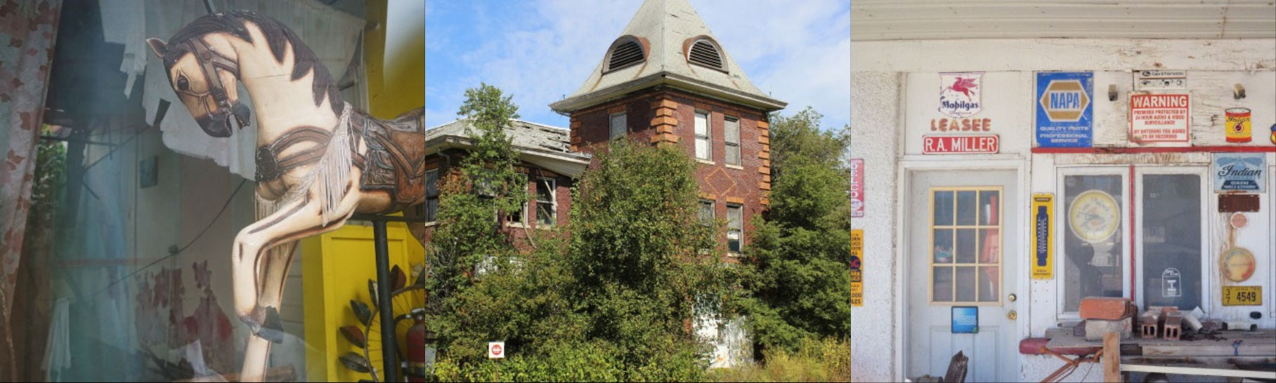 Highlights from abandoned buildings in Iowa