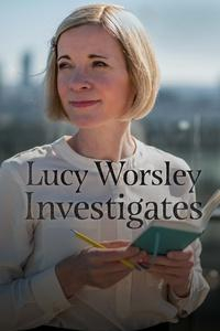 Lucy Worsley holds a pen and note book.