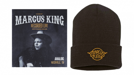 Marcus King: Live in Nashville CD and a Marcus King Beanie
