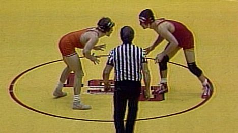 Oklahoma State vs ISU Wrestling 1986 Ames