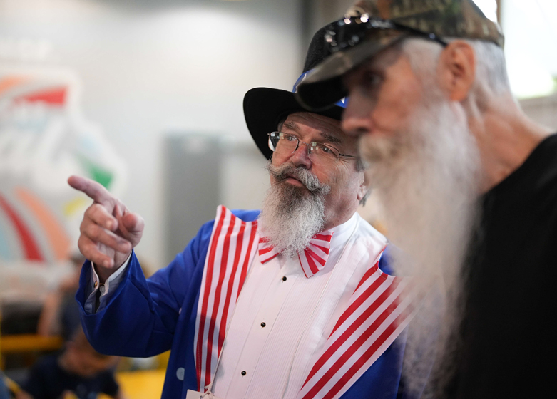 Beard contest competitors