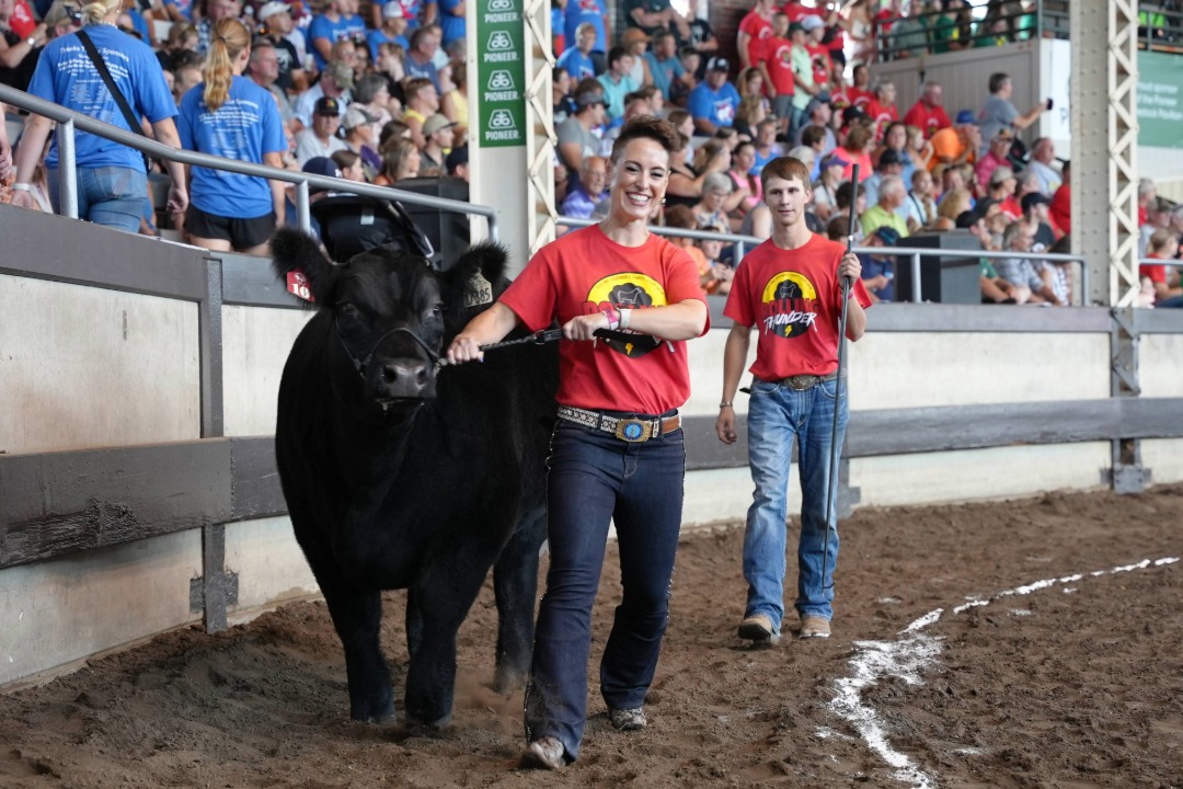 jackie schmillen at the Governor's Charity Steer Show