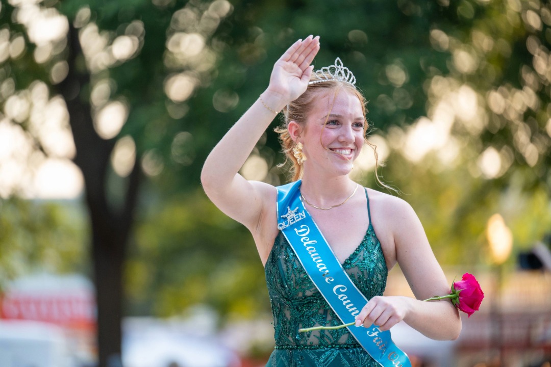 Holly Gudenkauf, Delaware County Fair Queen