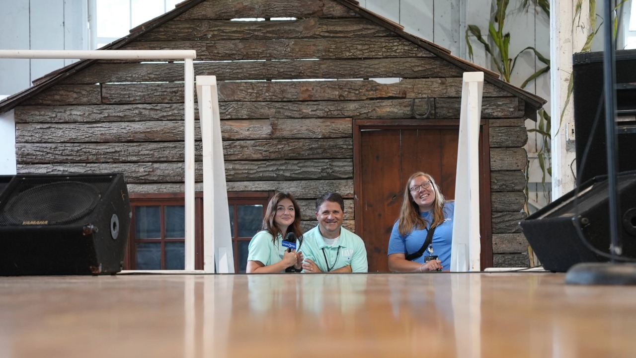 Iowa PBS staff await the conclusion of a Pioneer Hall contest
