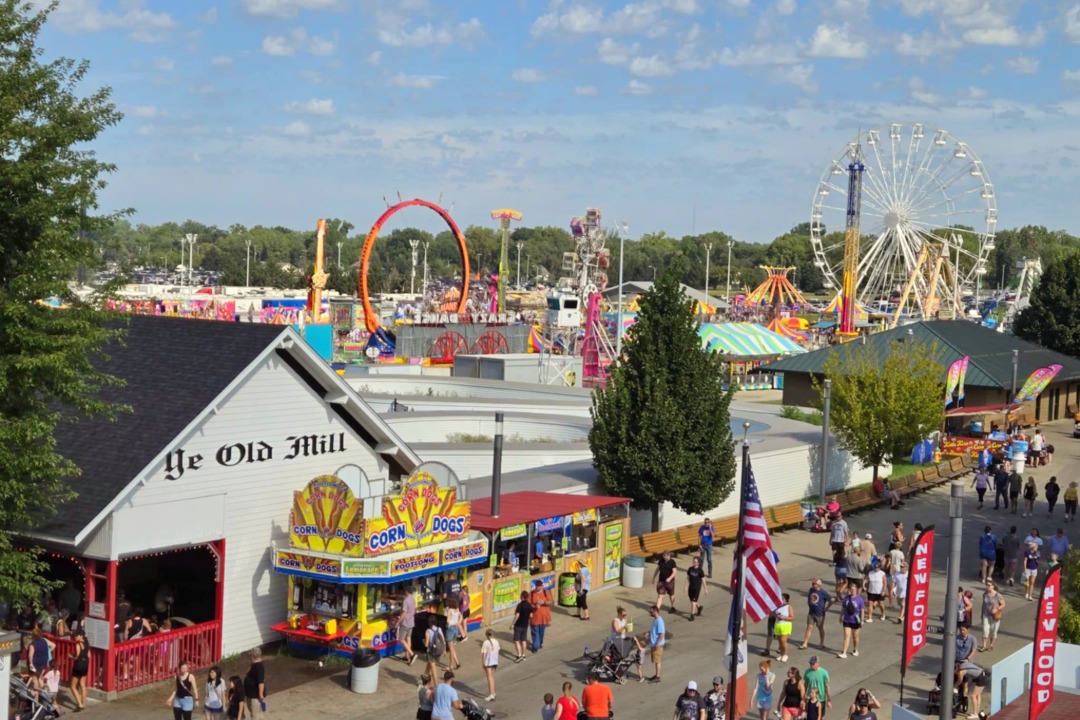 Thrill Ville from the view of the Sky Glider