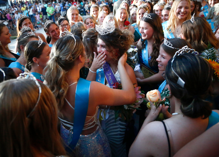 Henry County Fair Queen Kalayna Durr was crowned the Iowa State Fair Queen on Saturday, Aug. 12, 2023.