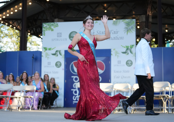 Iowa State Fair Queen participant