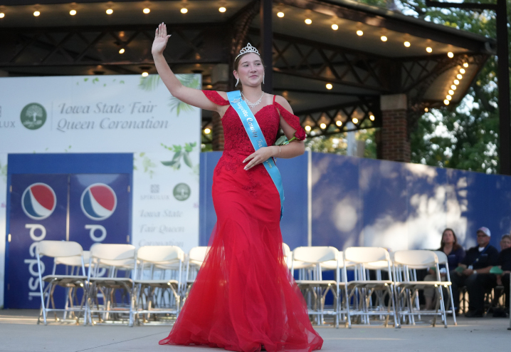 Iowa State Fair Queen participant