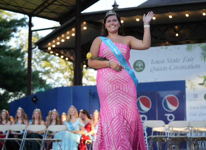 Iowa State Fair Queen participant