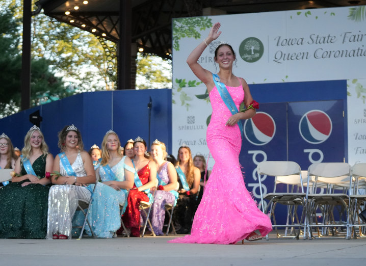 Iowa State Fair Queen participant