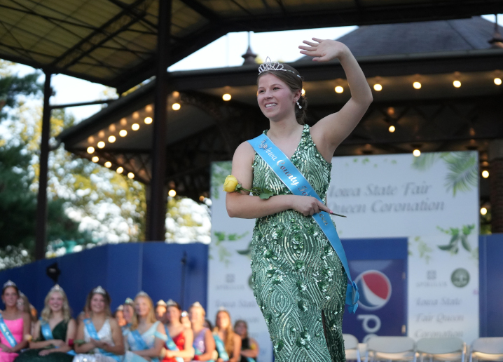 Iowa State Fair Queen participant