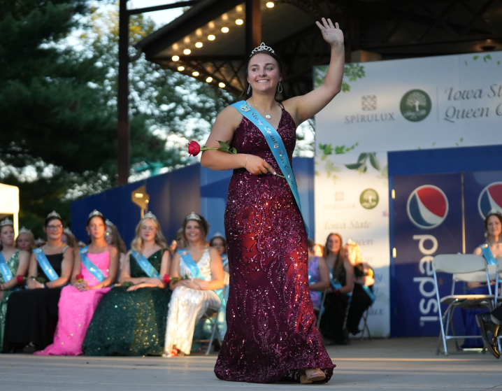 Iowa State Fair Queen participant