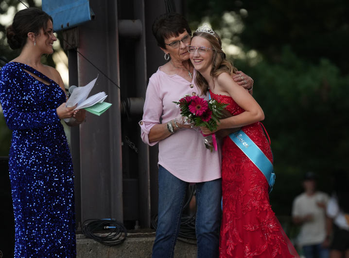 Iowa State Faire Queen award announcement