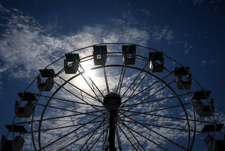 ferris wheel at the Iowa State Fair