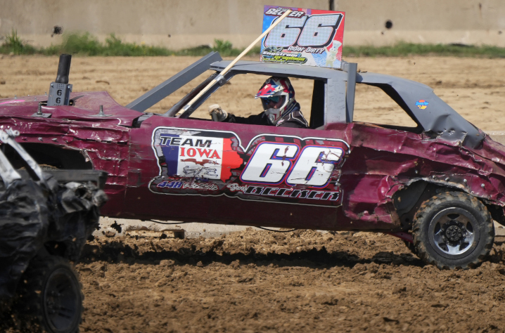 car in the demolition derby