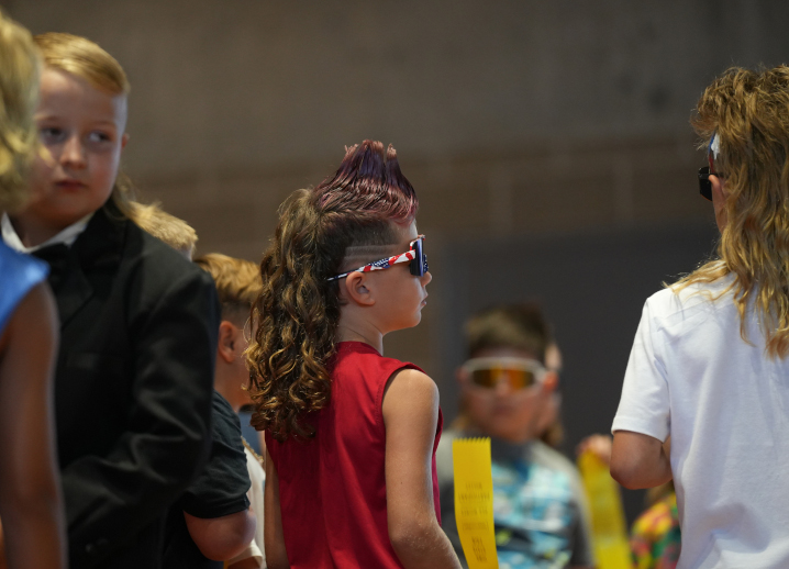 The best mohawks in Iowa were on one stage at the Iowa State Fair on Sunday during the ponytail, braids, mohawk and mullet contest.