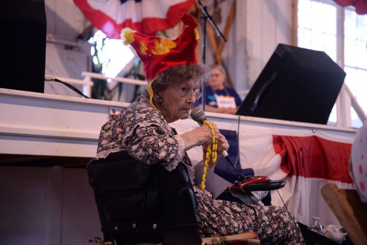 Ladies Chicken Calling brought sweet sounds to Pioneer Hall.