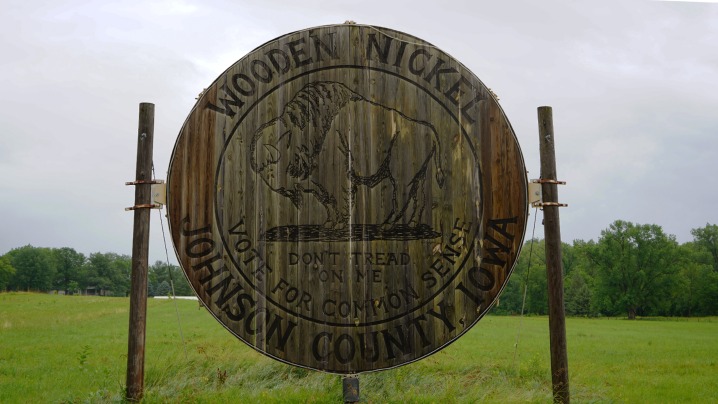 World's largest wooden nickel
