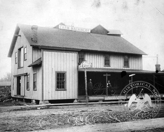 Farm Implement Store, ca. 1885