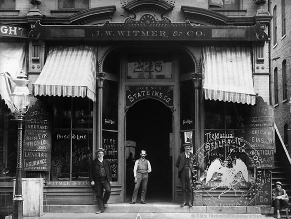 Insurance Company,  ca. 1885