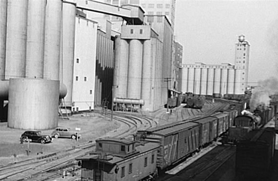 Elevators at Quaker Oats Plant