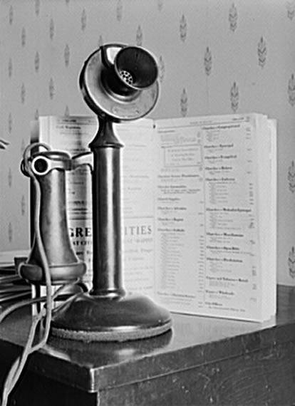 Telephone and Directory, 1940