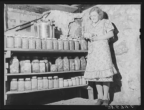 500 Quarts of Canned Goods, 1939