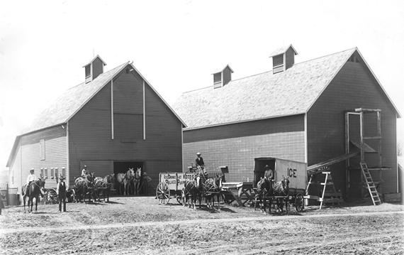 Ice Barn, 1896