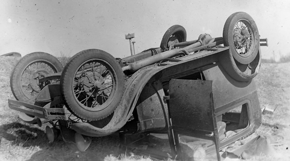 Car Accident in Winnebago County, 1937
