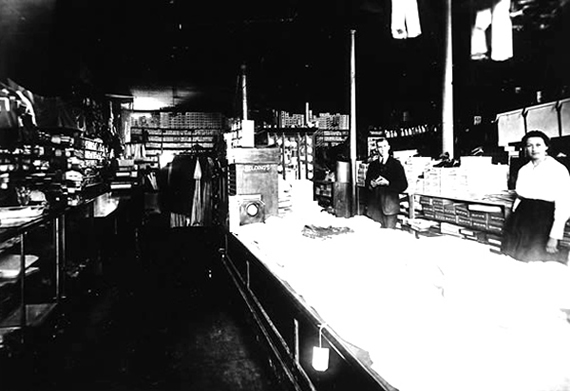 General Merchandise Store, Buffalo Center, ca. 1925 General Merchandise Store, Buffalo Center, ca. 1925