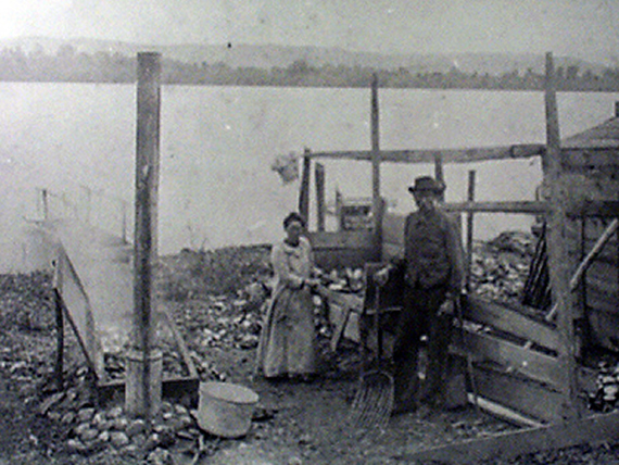 Clamming Operation Clamming Operation
