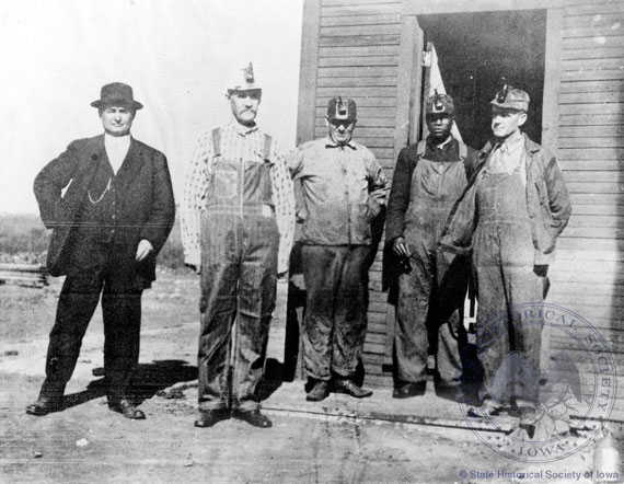 Four Coal Miners in 1910