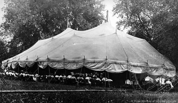Chautauqua in West Branch early 1900's