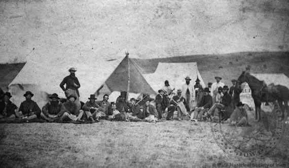 6th Iowa Cavalry, 1862