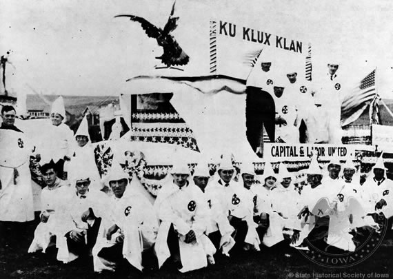 Ku Klux Klan Meeting in Sioux City