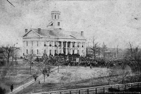 Iowans Mourning Lincoln, 1865