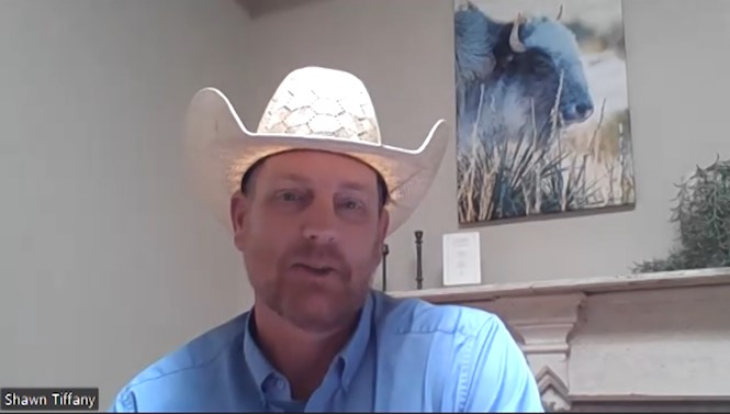 Taking the hat to Congress to talk Cattle - Shawn Tiffany