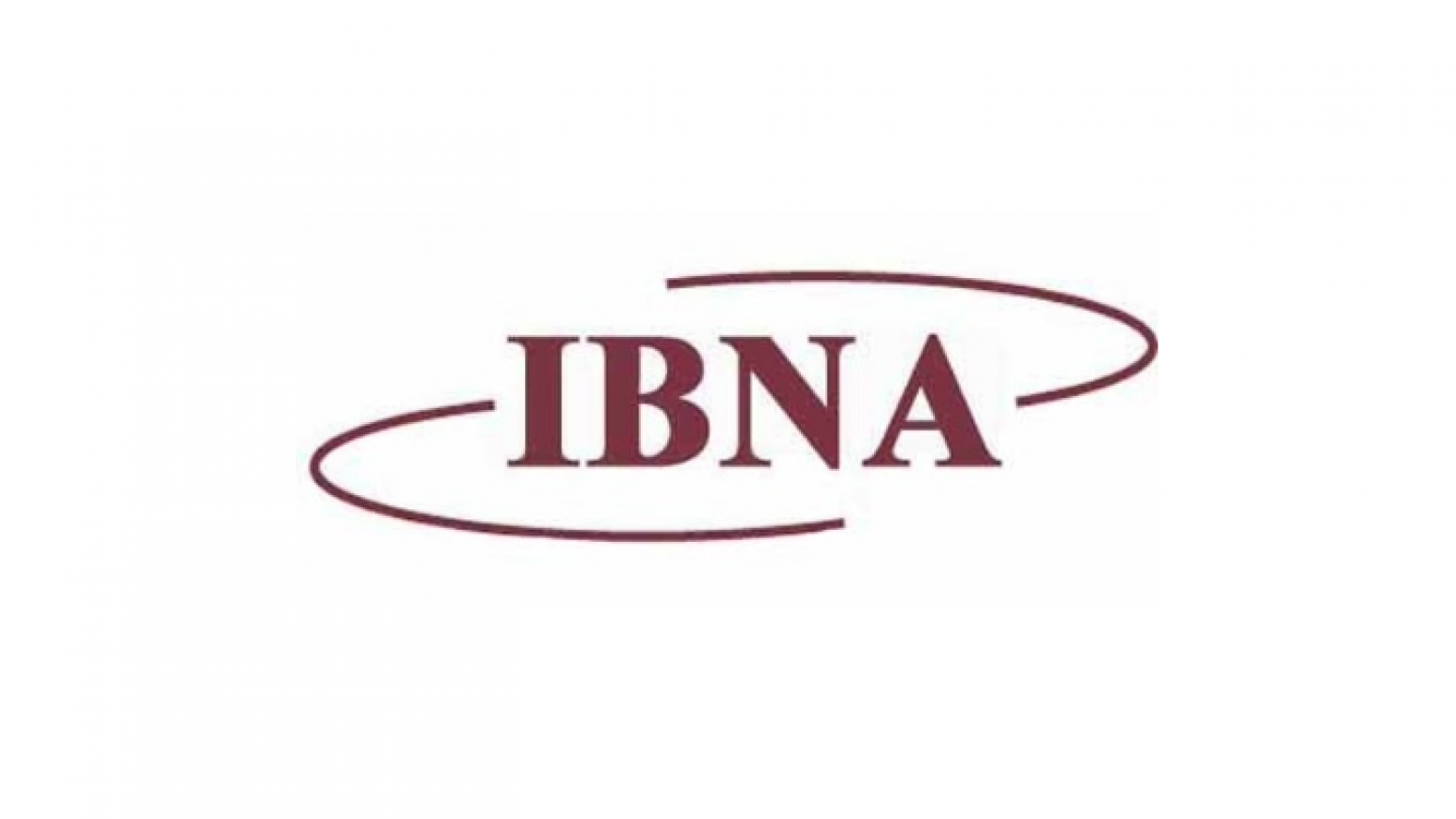 logo of the Iowa Broadcast News Association it spells I B N A