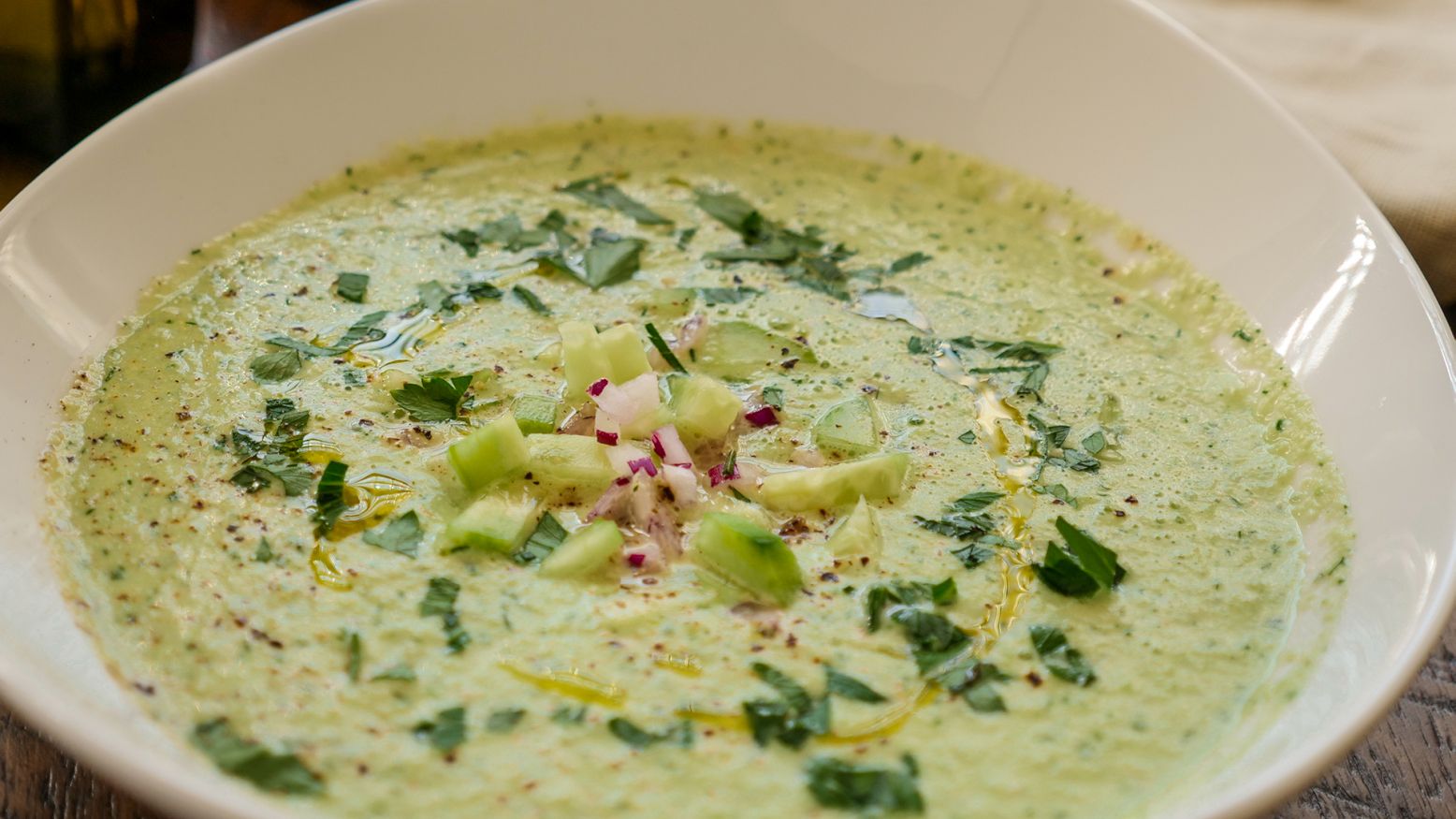 Cold Cucumber Soup