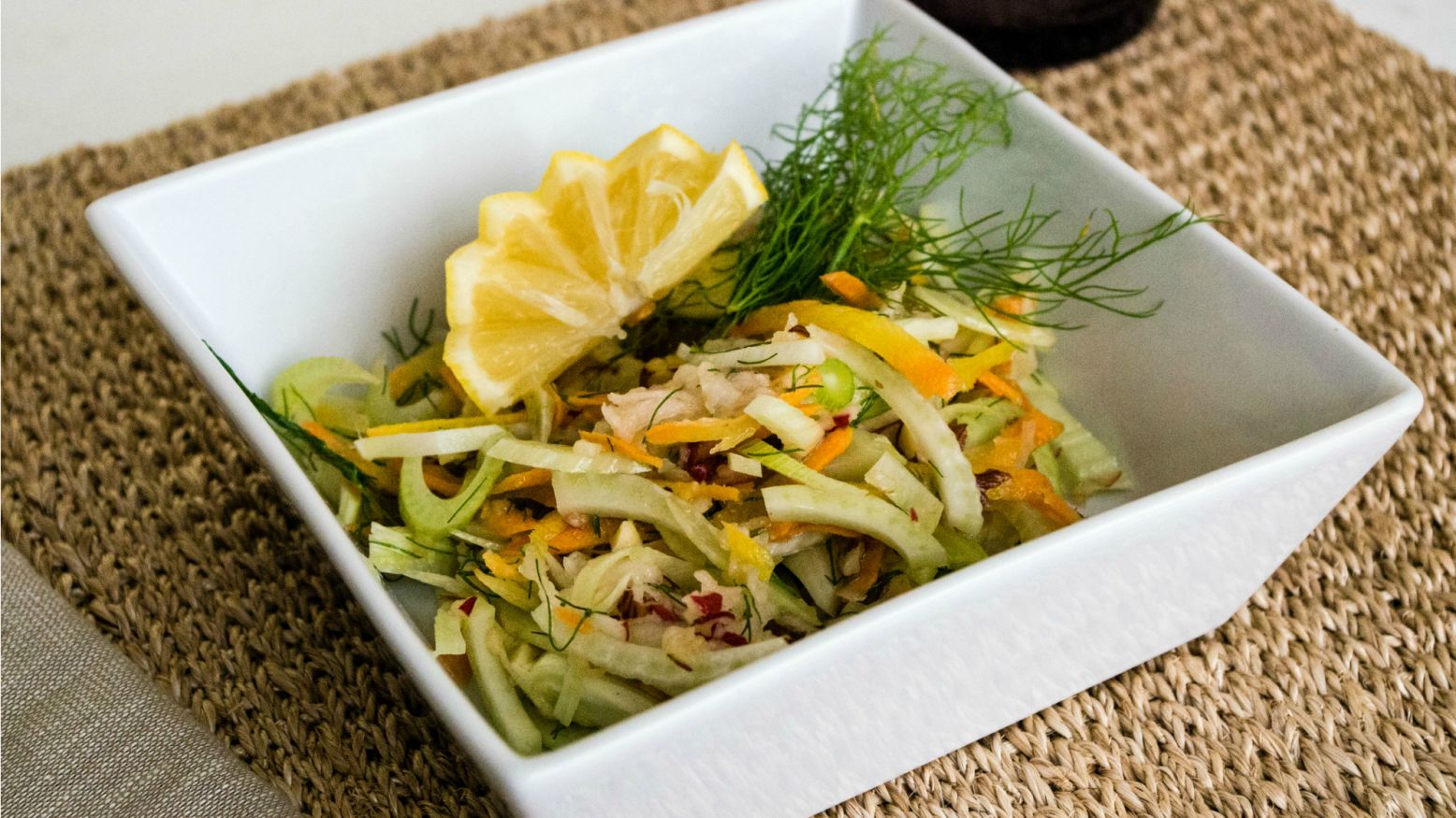 Fennel Slaw with Apples and Hazelnuts