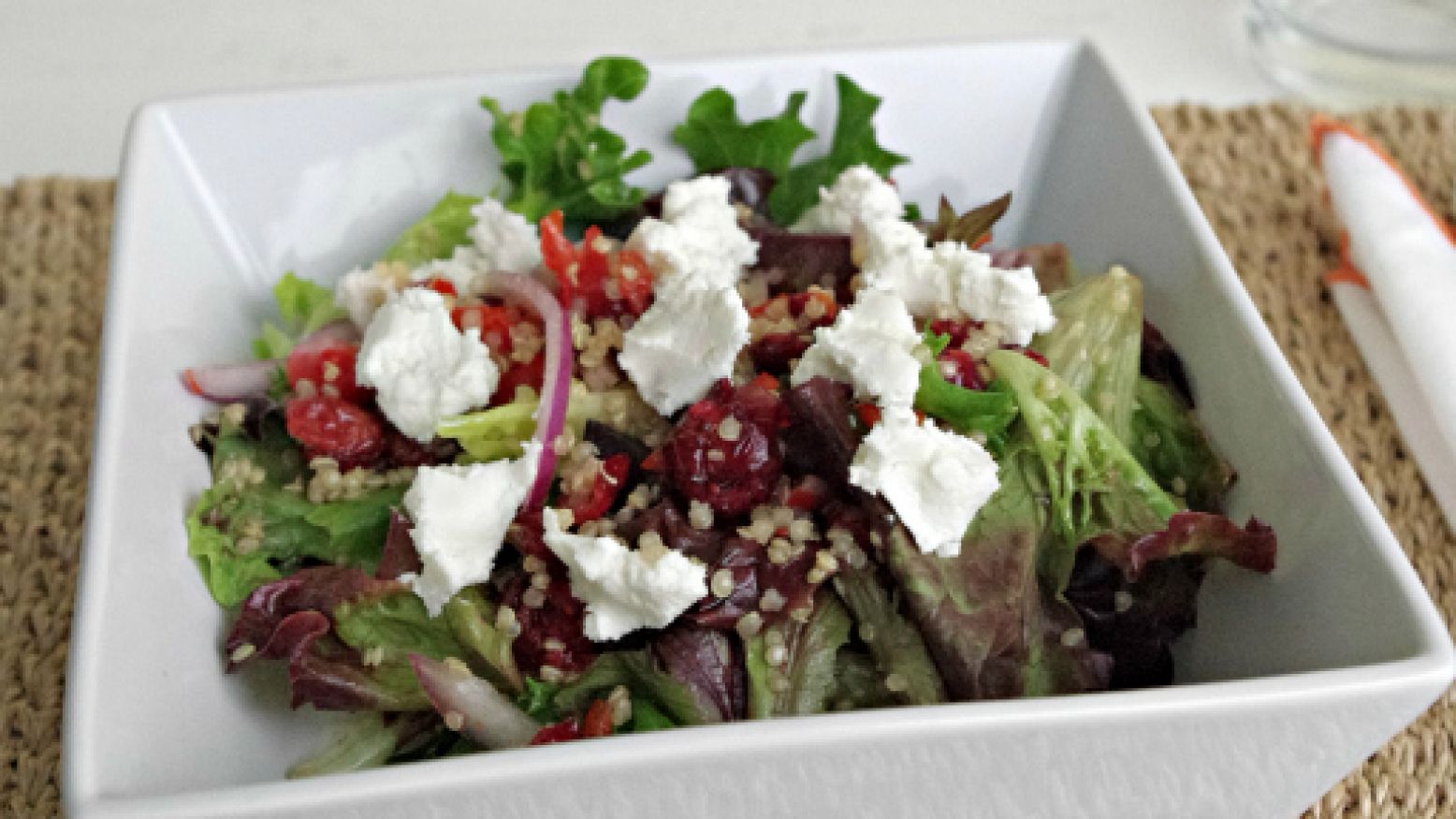 Quinoa Continental Goat Cheese Salad