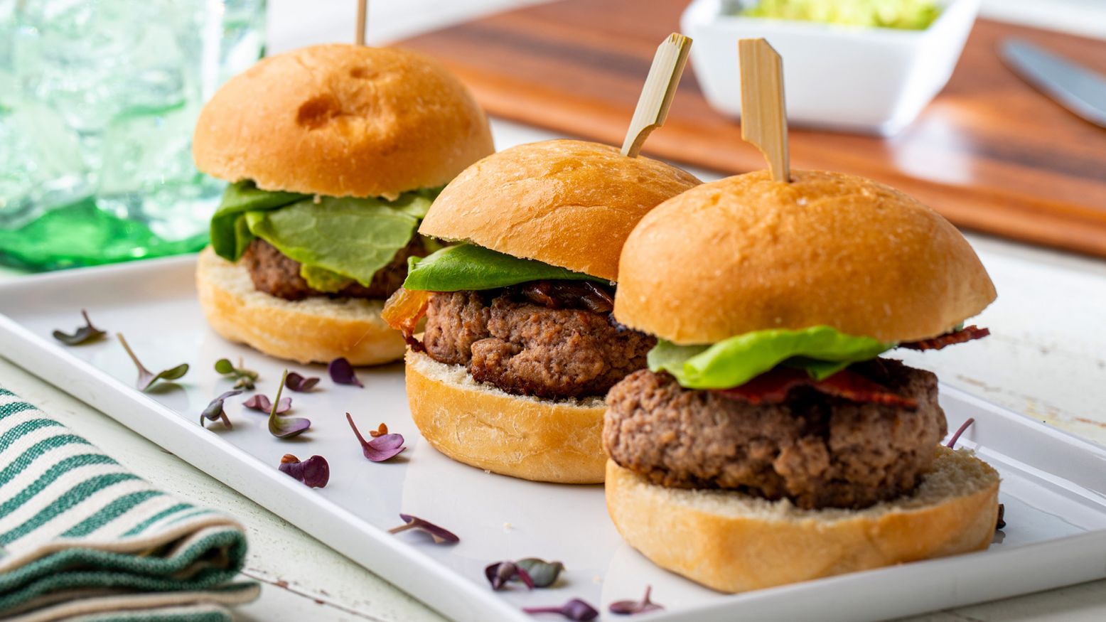 Turkey Burger Sliders