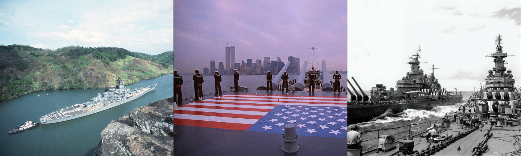 USS Iowa through the years