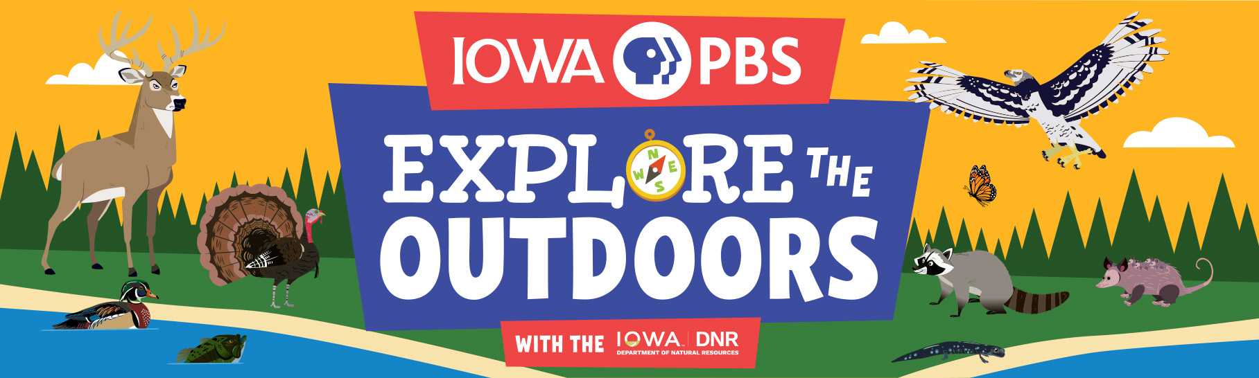 Explore the Outdoors with the Iowa DNR banner