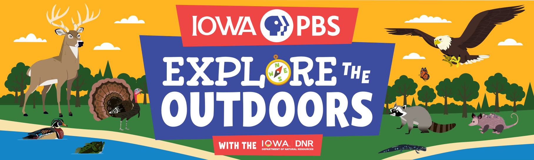 Explore the Outdoors with the Iowa DNR banner