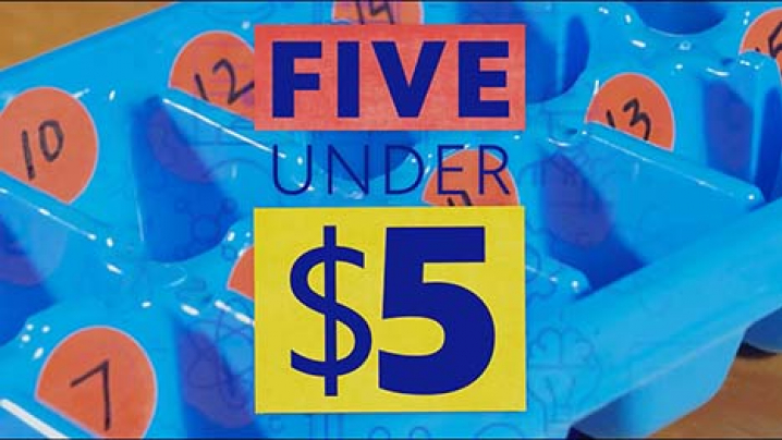 five math things to do under five dollars