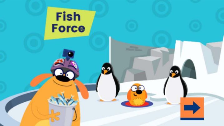 Ruff Ruffman, Fish Force game