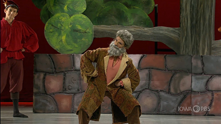 Grandfather character in Peter and the Wolf